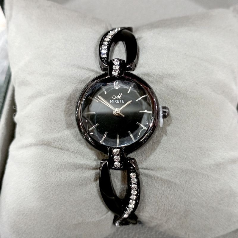 jam tangan wanita mirete fashion stainless steel