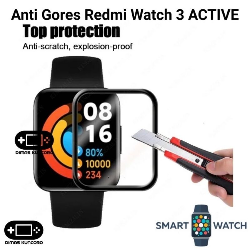 Anti Gores Redmi Watch 3 ACTIVE antigores screen protector lcd layar