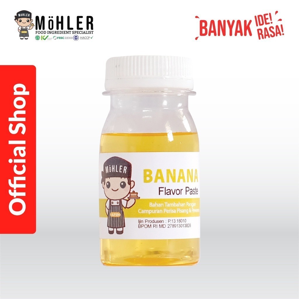 

JOSCELLY.ID MOHLER Pasta Perisa Pewarna Pisang / Banana