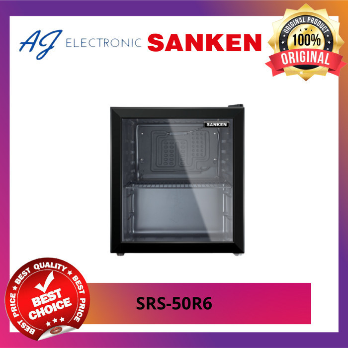 Sanken SRS-50R6 Kotak Pendingin Portable 50 Liter Hitam