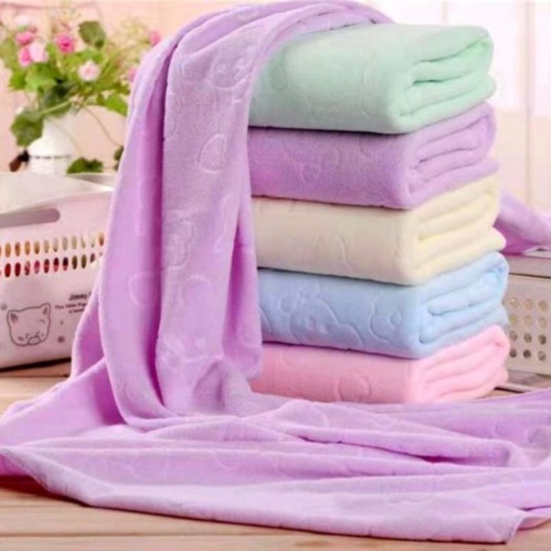 HANDUK POLOS EMBOS HIGH QUALITY