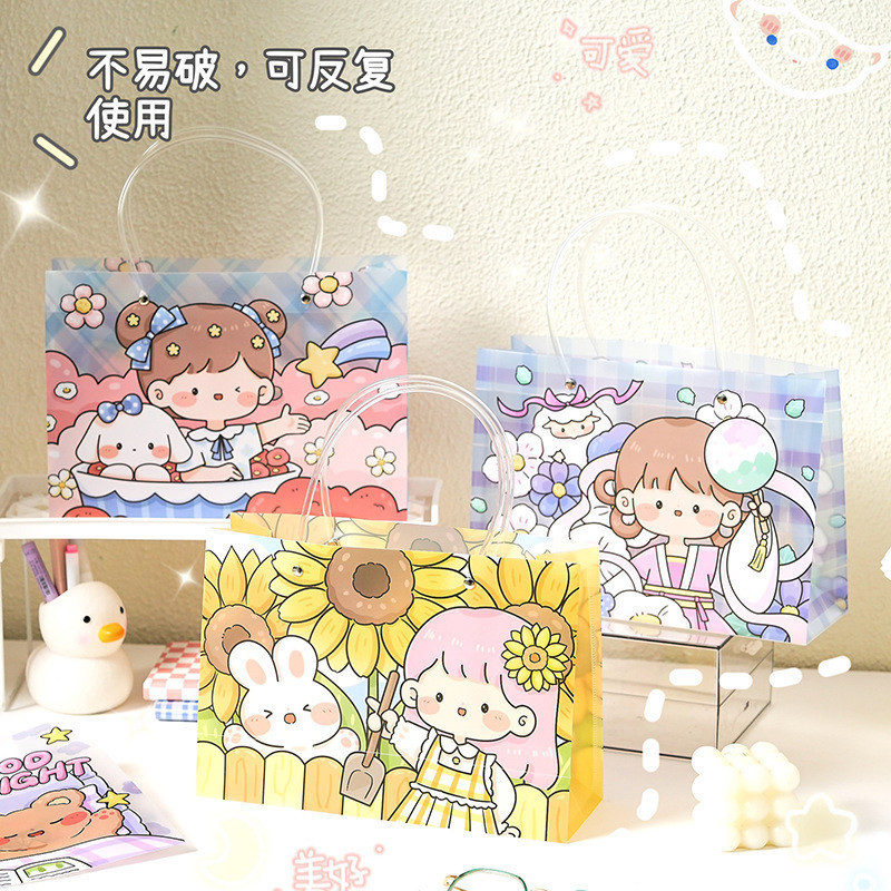 

PREMIUM TAS PLASTIK GOODIE BAG TAS HAMPERS SNACK KADO GIFT LOLO BUNNY AESTHETIC LUCU BEAR BUNNY PREMIUM