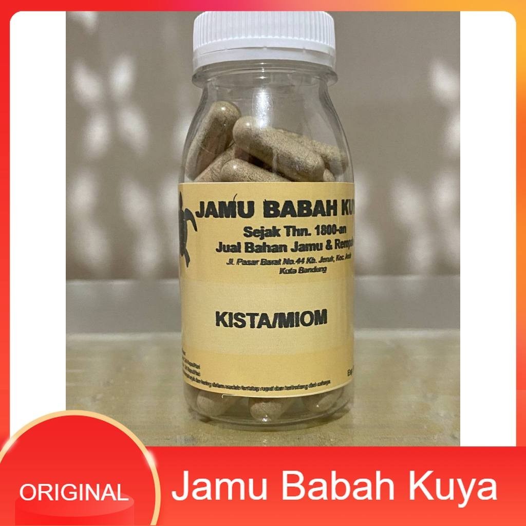 

Jamu Babah Kuya - Kista / Miom (50 Kapsul) Herbal