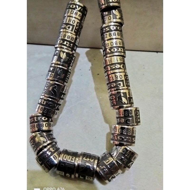 10 biji Ring burung merpati baja timbul standar Ring Burung Merpati Cincin kaki burung