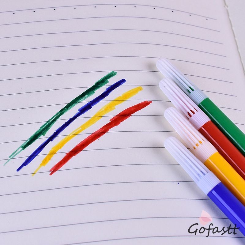 

COD lukisan kuas diy anak Pena cat air 6 warna pena cat air mini set-G