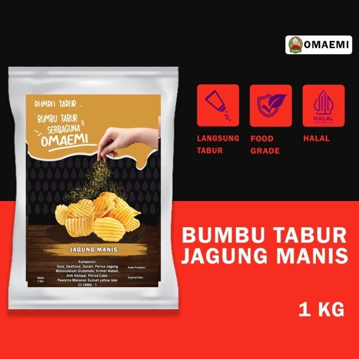

[Best Promo]- sukron_86 BUMBU TABUR JAGUNG MANIS HALAL KUALITAS TERJAMIN 1 KG