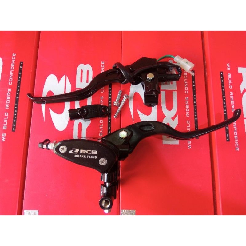 Master rem RCB E2 handle kiri E2 kopling rem untuk motor beat scoopy, vario, satria fu , dan lain2