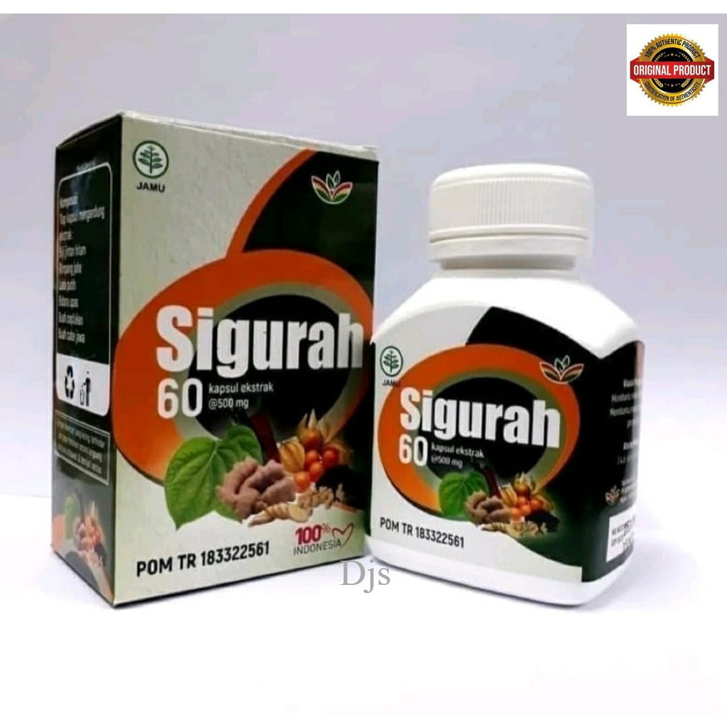 HerbaI Sigurah @60caps / Obat Batuk dan Membantu Meluruhkan Dahak