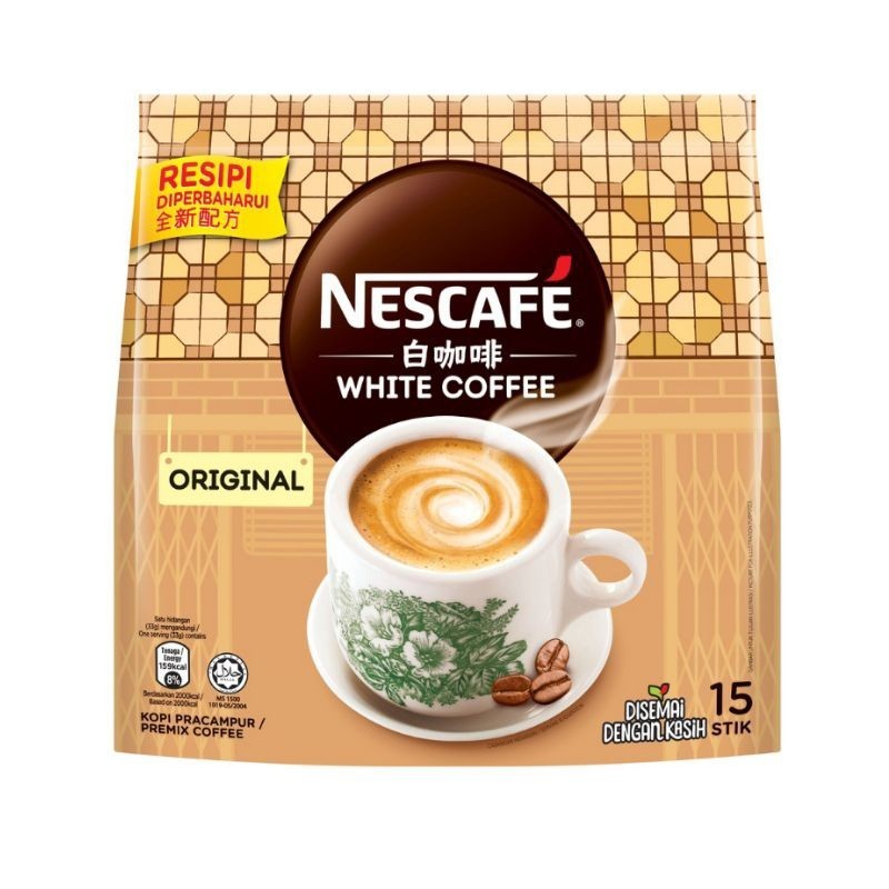 

NESCAFE White Coffee Original Malaysia (15 sachet)