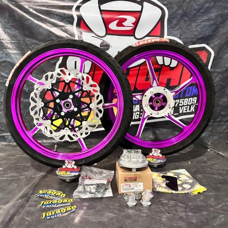 whelset velg ENKEI CRF Klx Dtracker ban cacing spek surex ori
