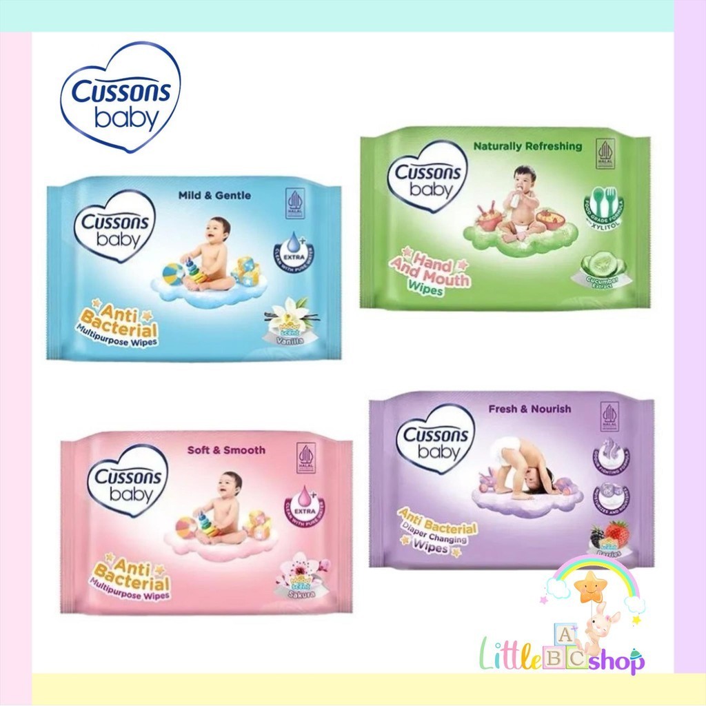 Cussons Baby Wipes Tissue/ Cusson Tissue Basah Bayi