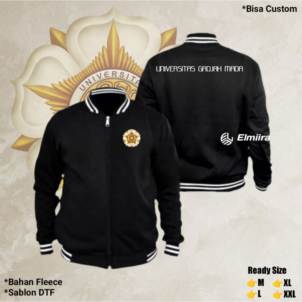 Jaket UNIVERSITAS UGM Varsity