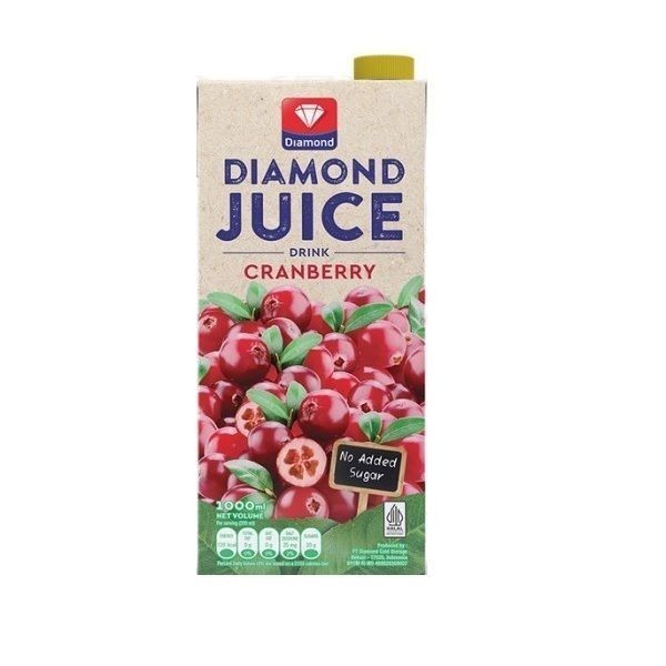 

Jus Juice DIAMOND UHT CRANBERRY 1L Diskon