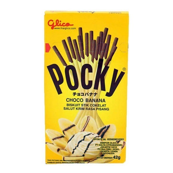 

GLICO POCKY CHOCO BANANA 42 GR Diskon