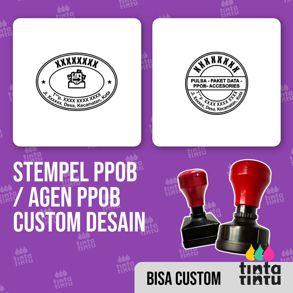 

Stempel PPOB / Agen PPOB Custom Desain