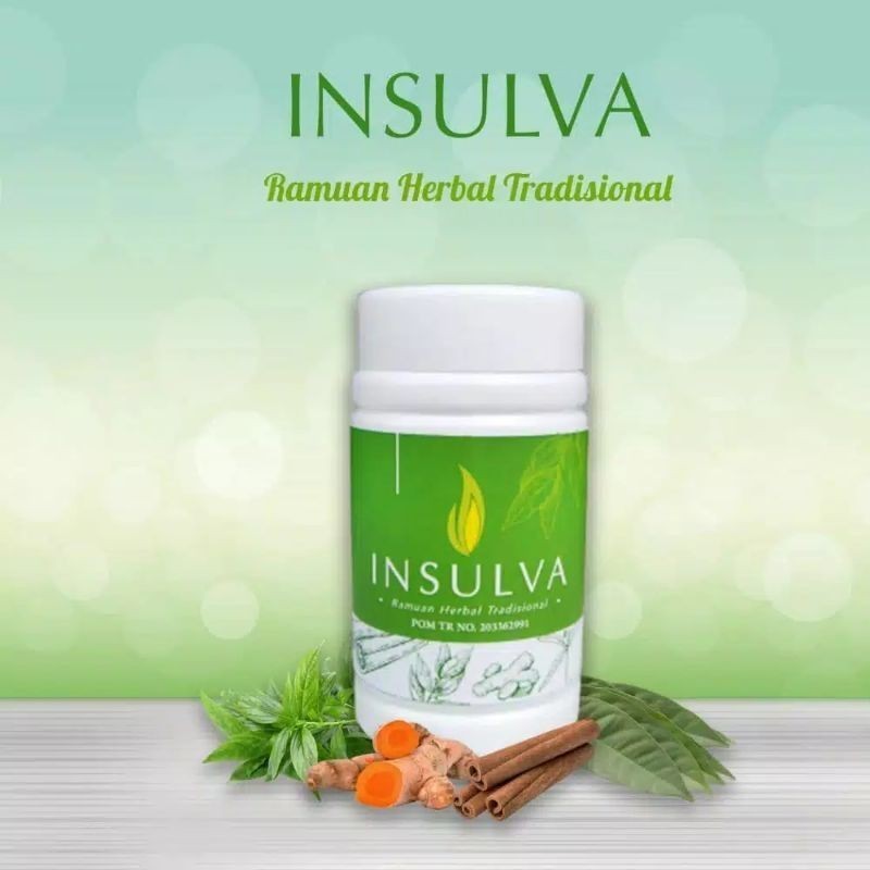 INSULVA ASLI 100% ORIGINAL OBAT DIABETES AMPUH BPOM