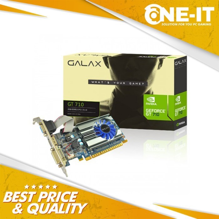 VGA GALAX GEFORCE GT 710 2GB DDR3 2G D3