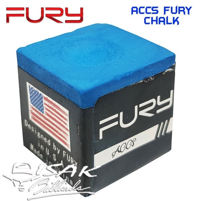 

Fury Chalk - ACCS Billiard Chalks Kapur Eceran Biliar Bilyard Asli Ori