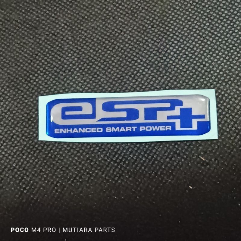 Stiker emblem esp Honda emblem timbul esp esp+ Honda Vario beat ADV original esp biru ngvariasi