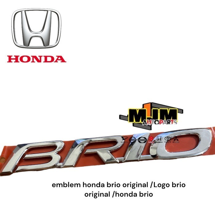 emblem honda brio original /Logo brio original /honda brio