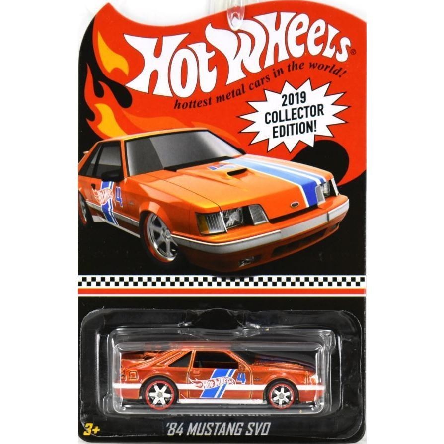 Hot Wheels 84 MUSTANG SVO 2019 Collector Edition Mail in Rare