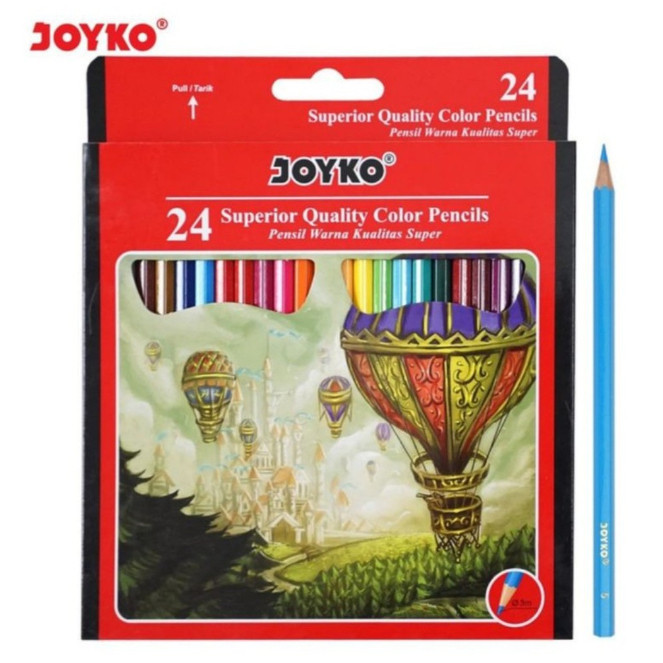 

Pensil Warna Joyko 24 Panjang CP-24PB