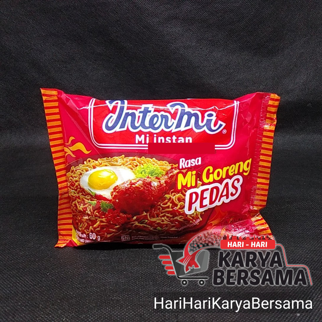 

INTERMI MIE INSTAN RASA MI GORENG PEDAS 60GR
