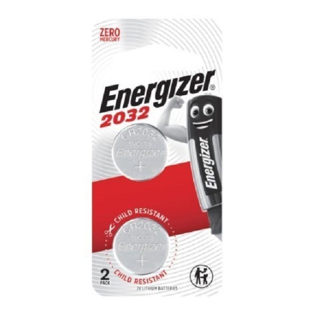 BATERAI ENERGIZER CR2032 PERBIJI | Baterai Energizer Coin Batter CR2032 Satuan/Perpcs | KOIN 2032