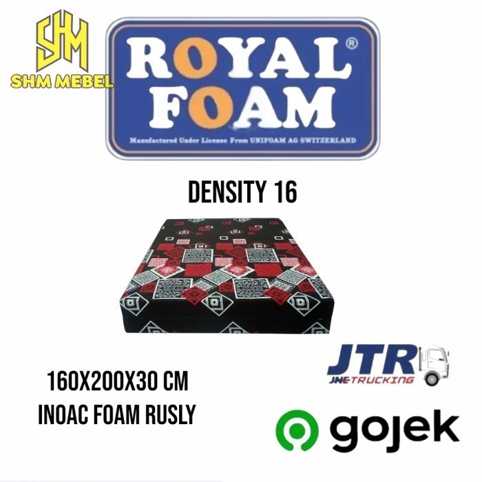 MURAH kasur busa royal foam 160x200x30 cm garansi 5 tahun