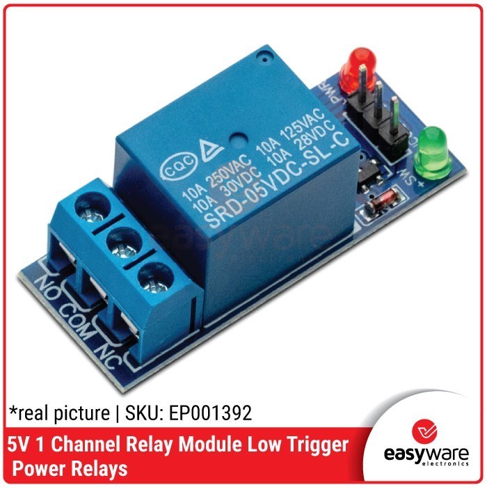 DC99 Relay module 1 channel relay module low trigger 5V 12V DC - 5V