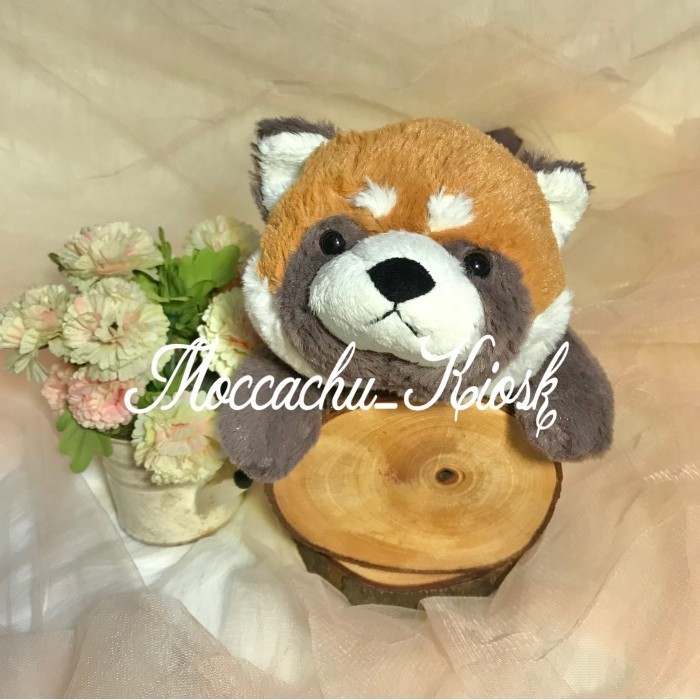 

Thosti Tempat pensil karakter hewan lucu/BESTEVER animal pen case/plush pouch - Red panda
