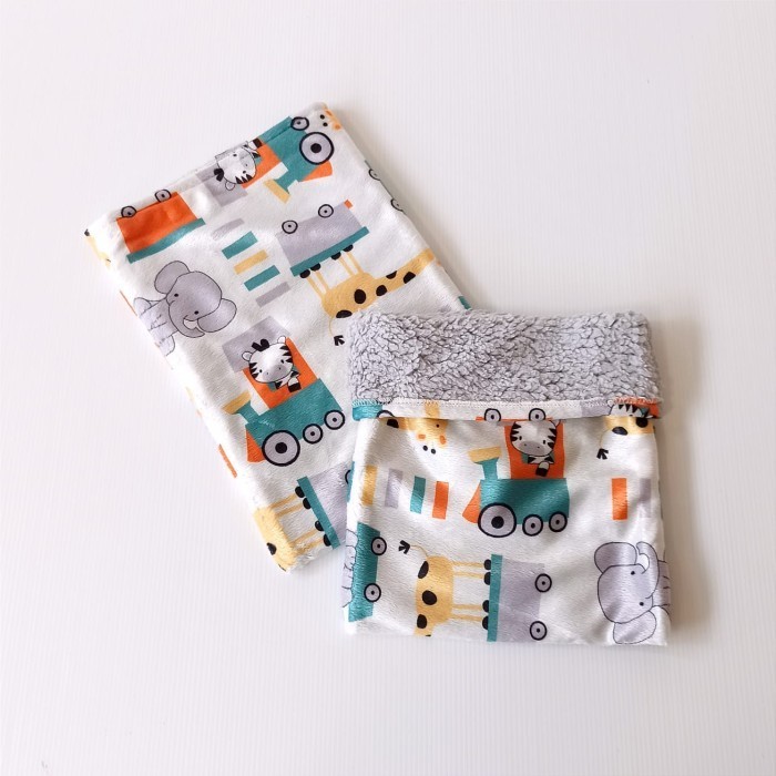 ✨TERMURAH✨ -Bonding Snuggle Sack Pouch Fleece Sugar Glider Landak Mini Hamster - Beruang Kecil