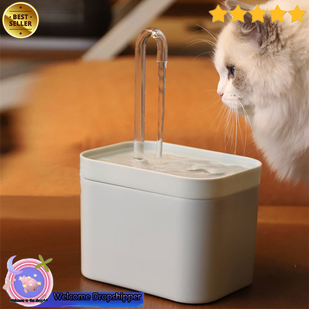 Water Fountain Kucing Tempat Minum Kucing Air Mancur Otomatis