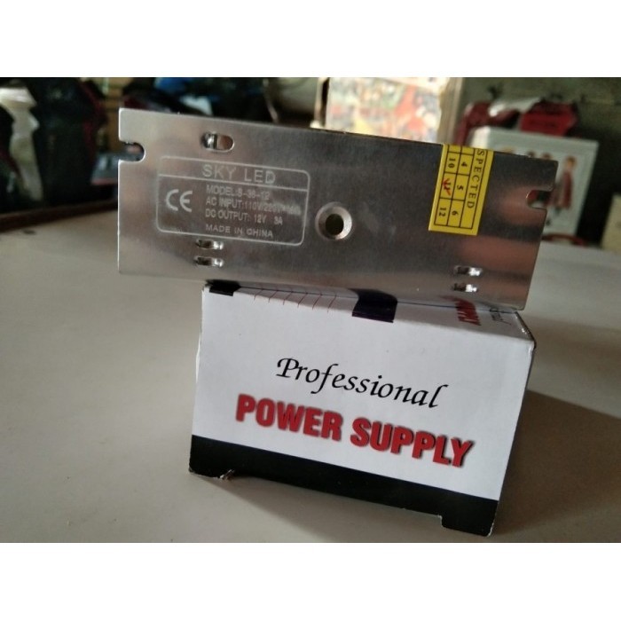POWER SUPPLY SKY LED 12V 3A UNTUK MESIN DRYER