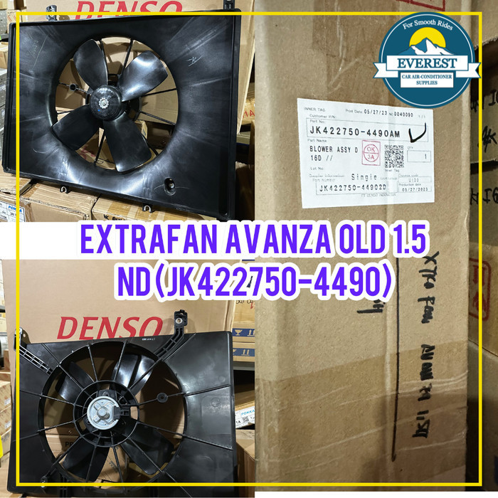 Extrafan Extra Fan AC Mobil Avanza 1.5 LAMA Denso ASLI