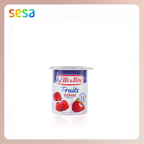 

ELLE & VIRE Dessert Lacte Cherry 125gr - Minuman Kesehatan