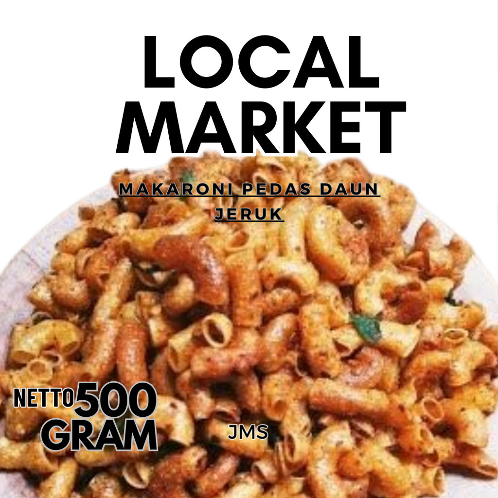 

makaroni pedas daun jeruk 500gr produk lokal
