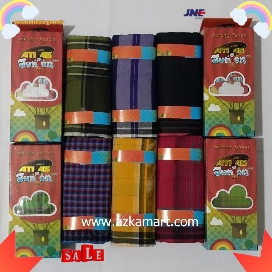 PROMO-Sarung Anak Atlas Junior / Sarung Tenun Atlas Junior