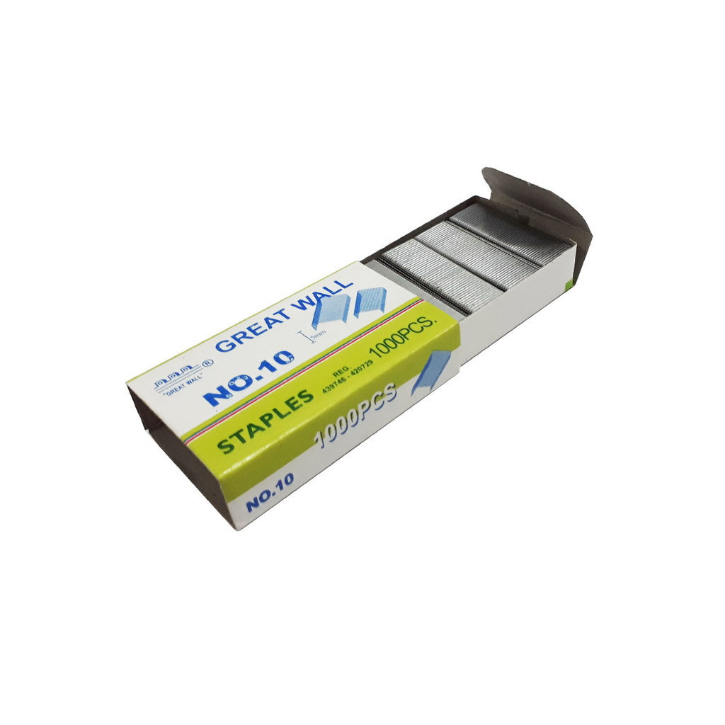 

Isi Staples No. 10 Refill Stapler No 10 Great Wall Kecil