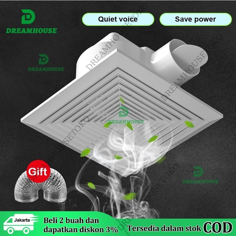 exhaust fan/heksos penyedot ruangan/hexos penyedot udara ruangan panas/hexos kamar mandi/exhaust fan