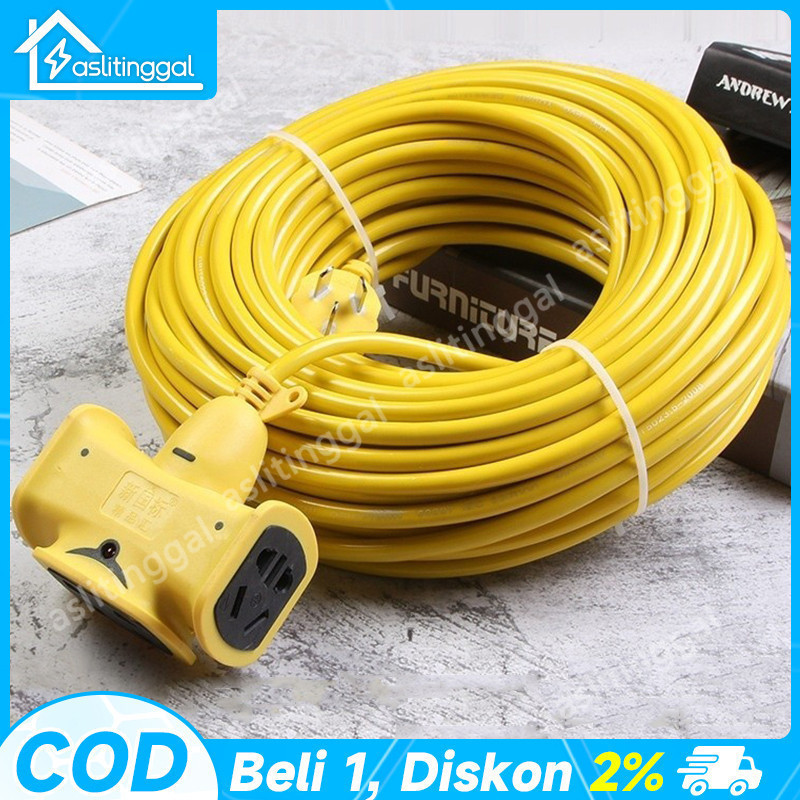 Kabel Sambungan Multi Fungsi /Colokan Kabel Listrik /Kabel kerja Bengkel panjang kabel 10/20meter