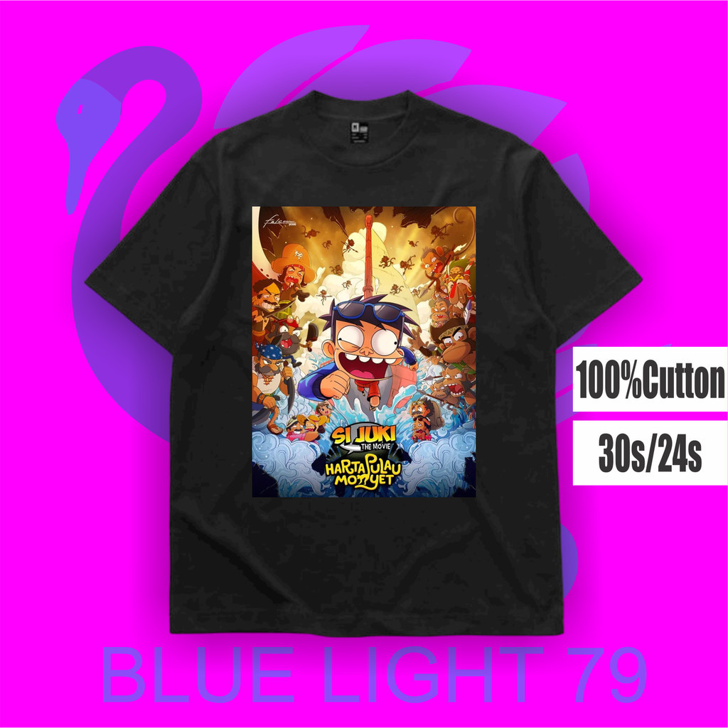 T-SHIRT | OVERSIZE | KAOS SI JUKI THE MOVIE | BAJU FILM BIOSKOP CINEMA XXI SI JUKI - CGV | KAOS BAJU