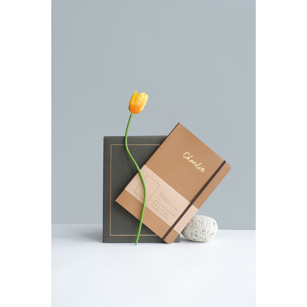 

Cava Hazelnut Notebook / Agenda / Journal / Diary / Buku Tulis / Notepad Letterist