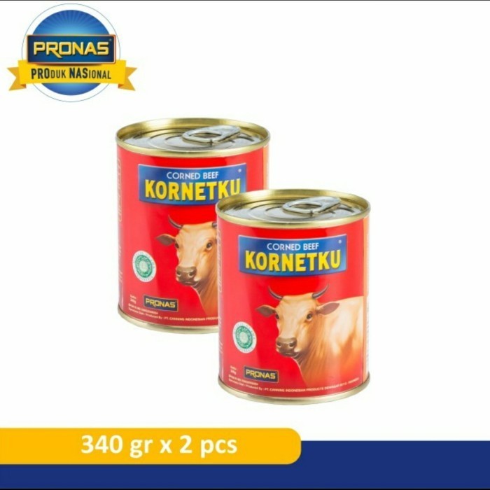 

[[ K23 - BEST SELLER ]] Kornetku Pronas 340gr Bundling 2 pcs
