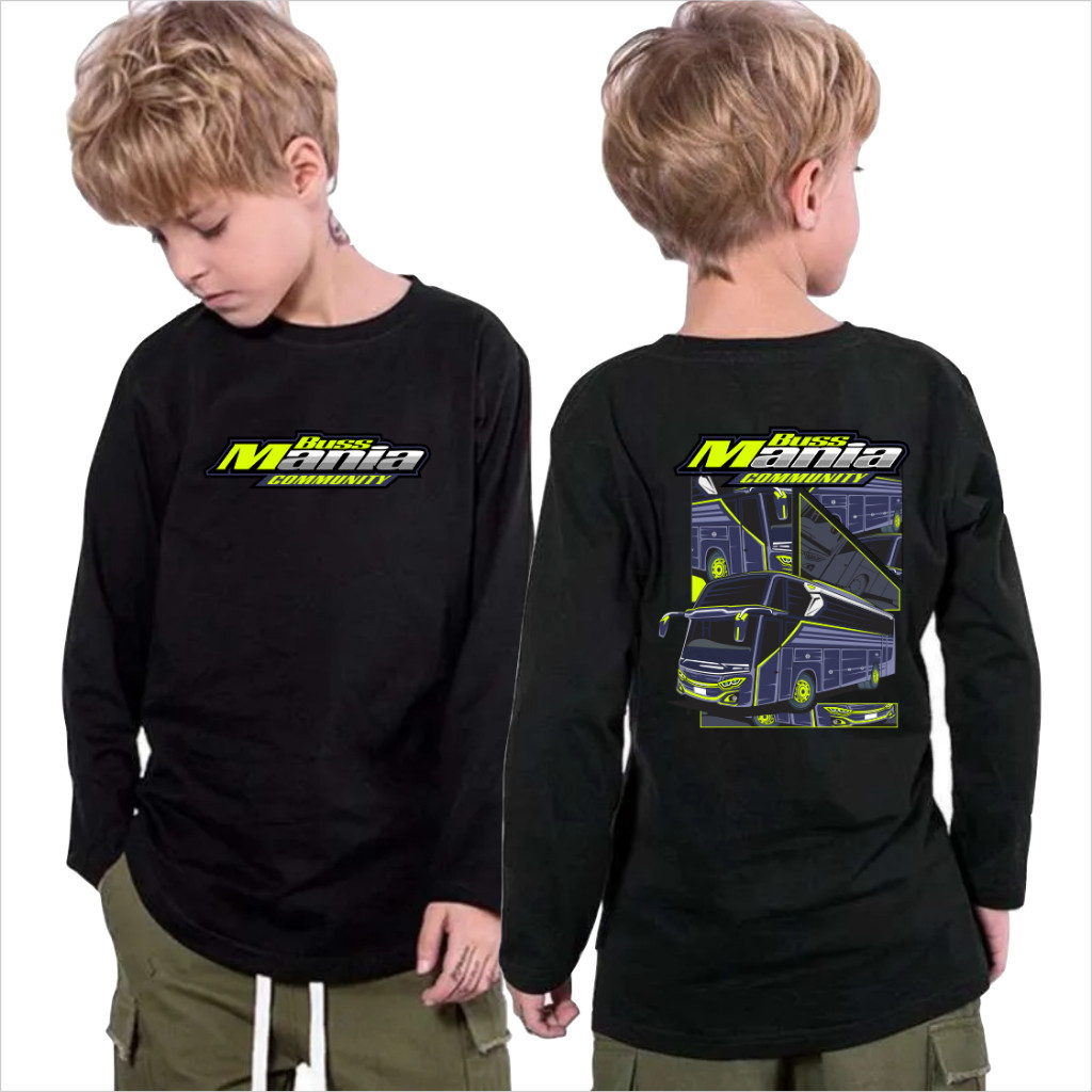 ND STYLE | KAOS BUS ANAK BIS MANIA COMUNITY LENGAN PANJANG - ☑