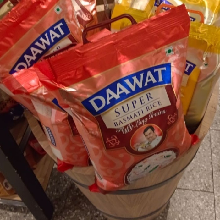 

daawat super basmati rice long grain beras 5kg