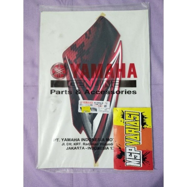 Striping Motor Yamaha Vixion Old 2008 Merah Hitam Original Ori asli Yamaha Genuine Part
