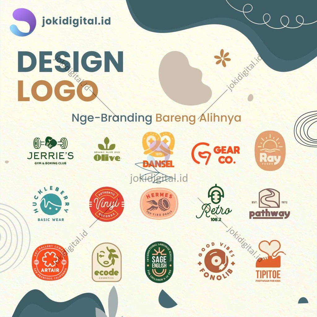 Desain Logo Olshop | Bikin Logo Brand Perusahaan