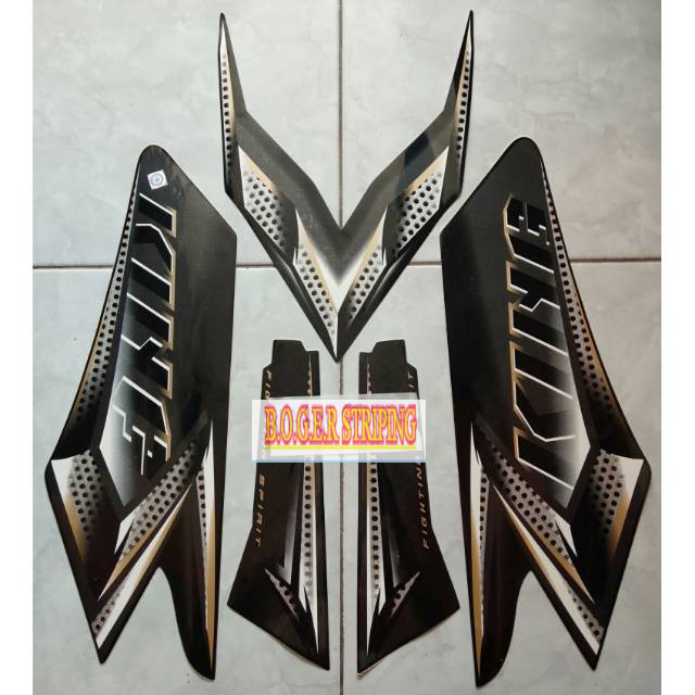 Striping rx king 2008 hitam