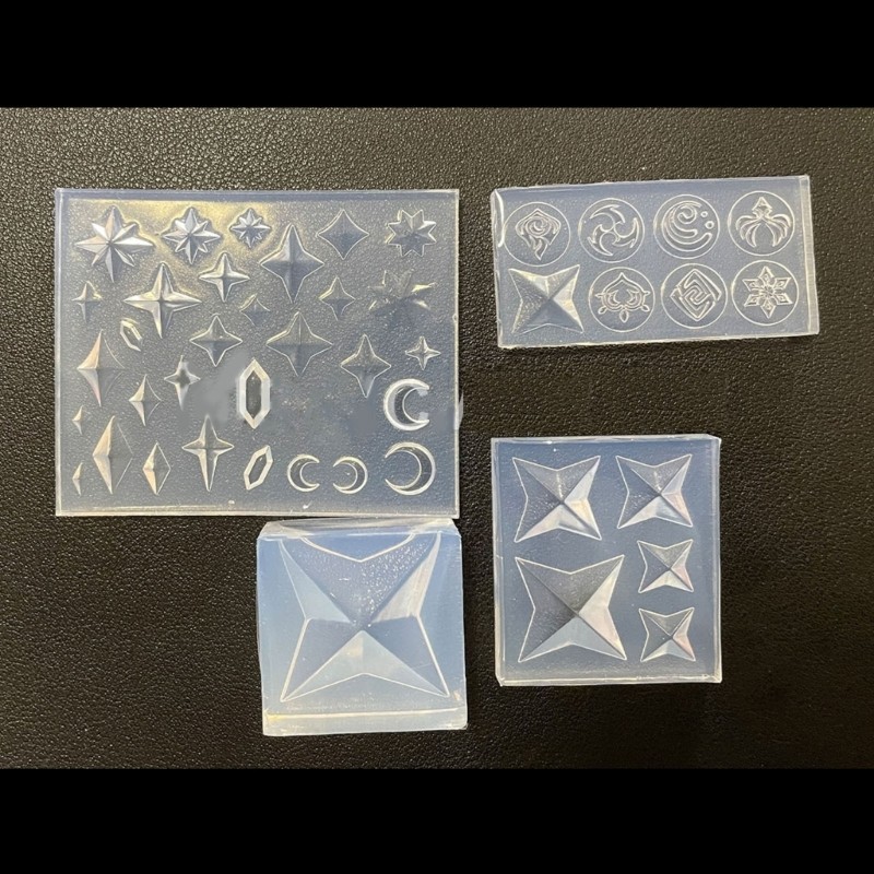 

41XC Mini Gem Stone Silicone Mold Epoxy Resin Mold 3D Cake Decor Baking Tool